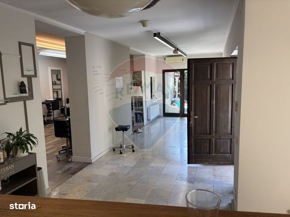 Exclusivitate, spatiu comercial 130mp, teren 555mp, singur in curte