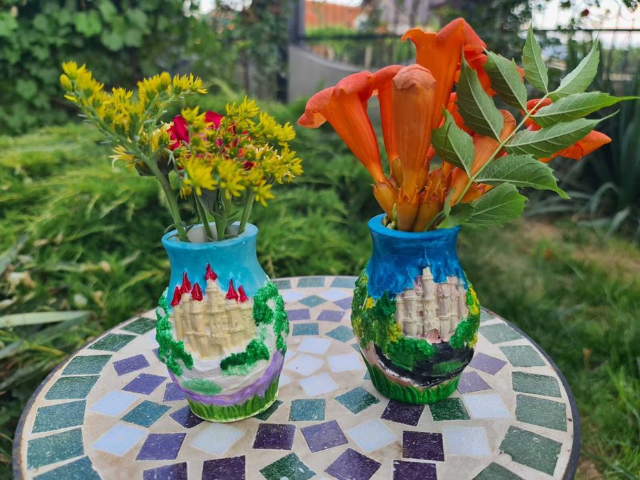 Vaze mici pentru flori/suport creioane, pixuri