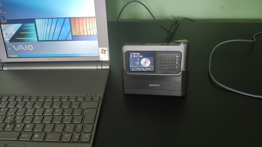 Sony VAIO Pocket VGF-AP1, MP3 Player, 80 GB, Model 2004 Colecție