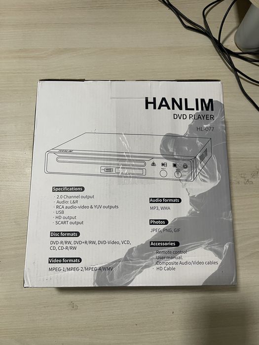 Mini DVD Player Scart ,HDMI ,Usb ,2 Microfoane