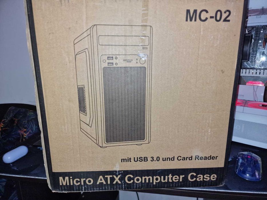 Carcasa pc + sursa + hardisk