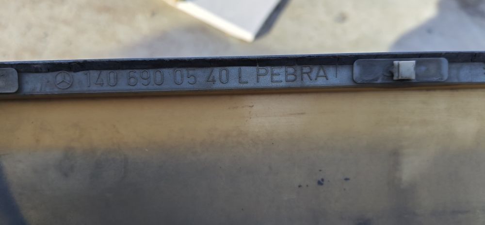 Мерс 140 бампер кабан