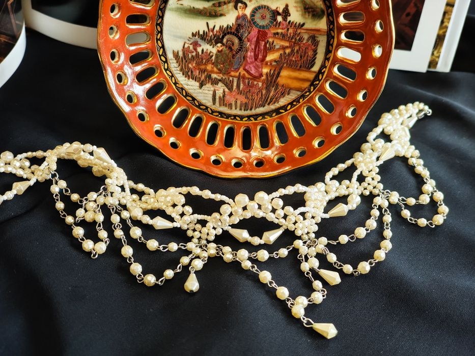 Стилно готик колие/чокър ,ръчна изработка 
Ръчна изработка