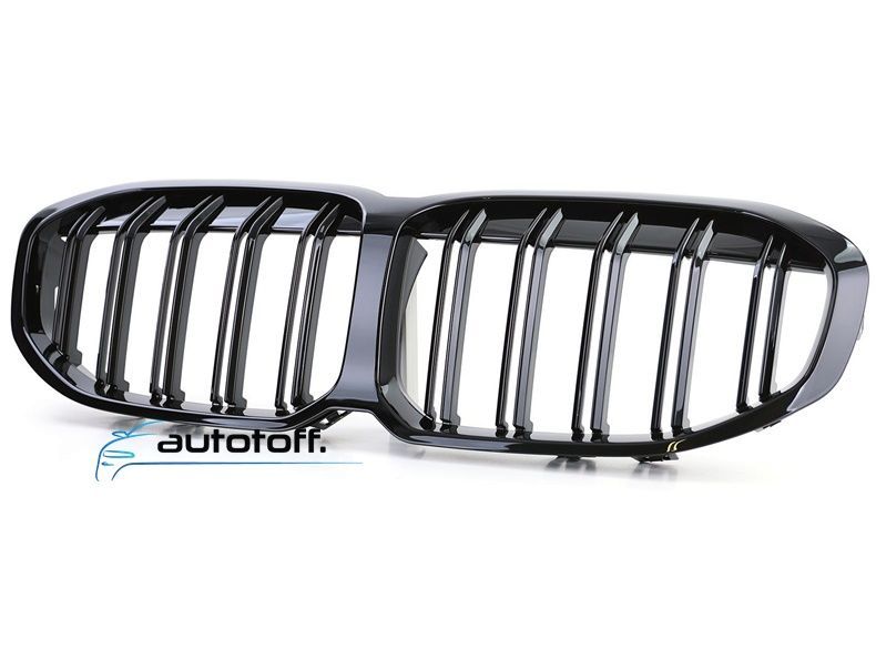 Grile duble BMW F40 F41 Seria 1 (2020+) Negru lucios