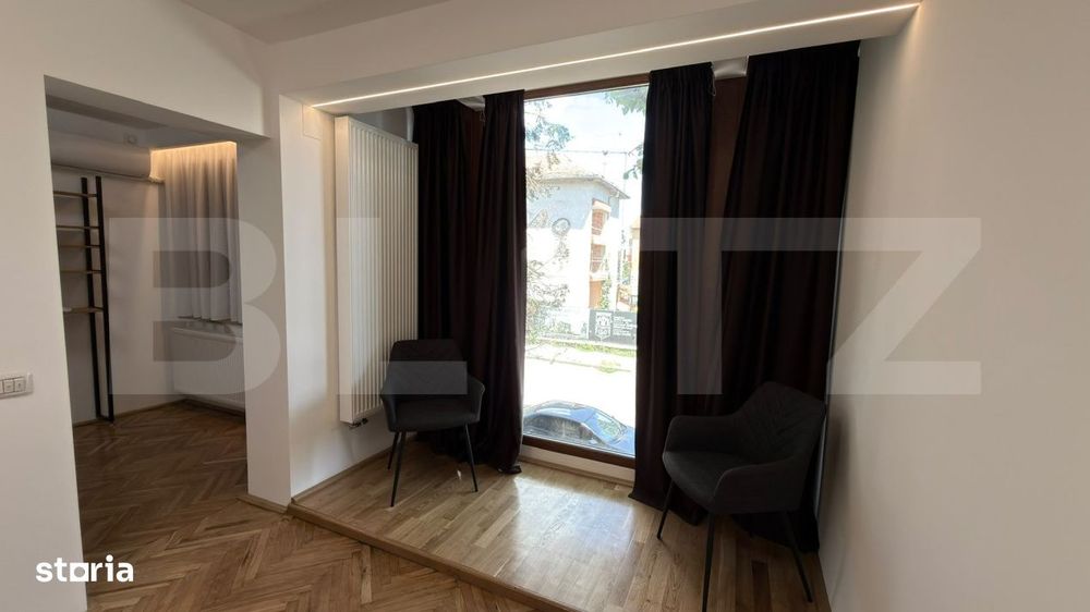 Apartament de inchiriat – 90 mp, etaj 1, garaj si loc de parcare, zo