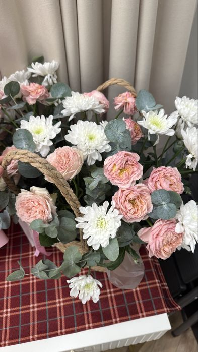 2 букета цветов сежие