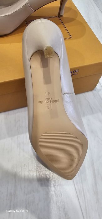 Кожанные туфли размер 41