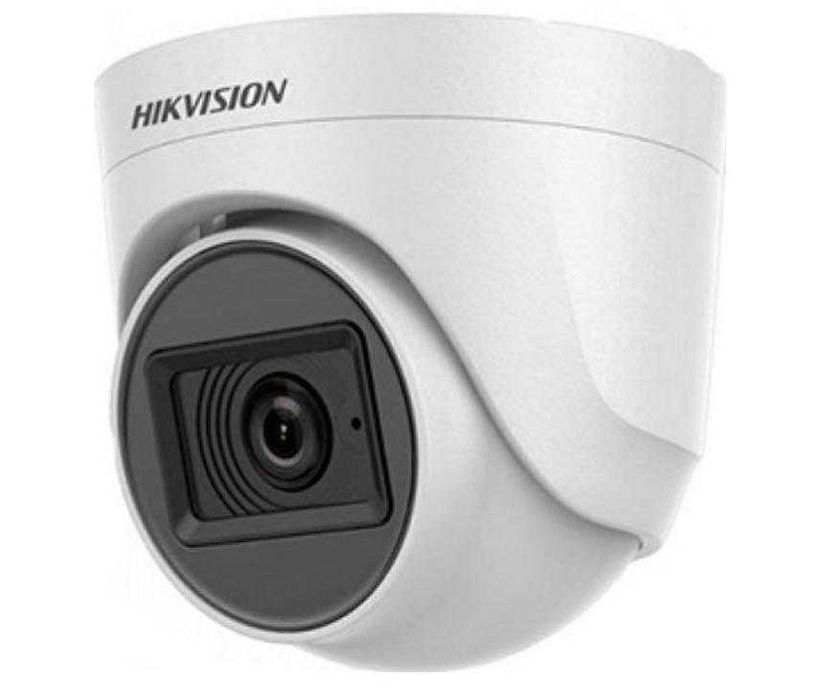 Бебефон FULL HD DS-2CE76D0T-ITPFS 5в1 Водоустойчива Камера Hikvision Вграден Аудио Микрофон 2MP -40° HD-TVI AHD HD-CVI CVBS бутон Видеопревключвател
