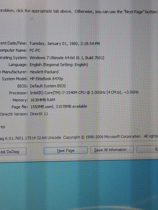 Laptop Hp procesor i7 , 16g ram , ssd 256g