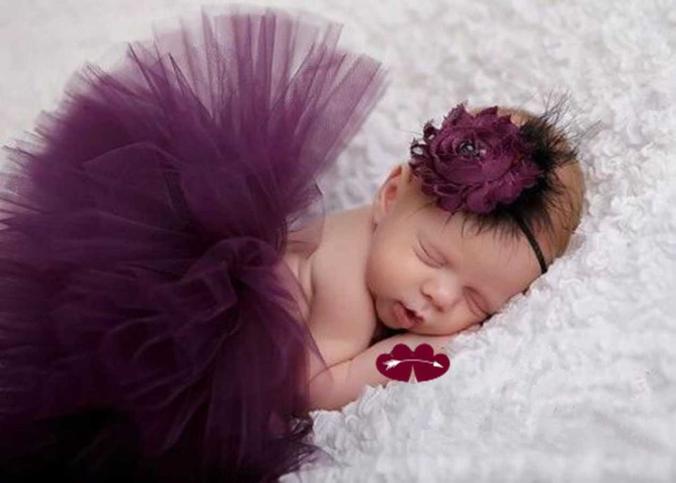 Costum galben/mov/bleu-fusta tutu+ bentita bebelusi-sedinte foto botez