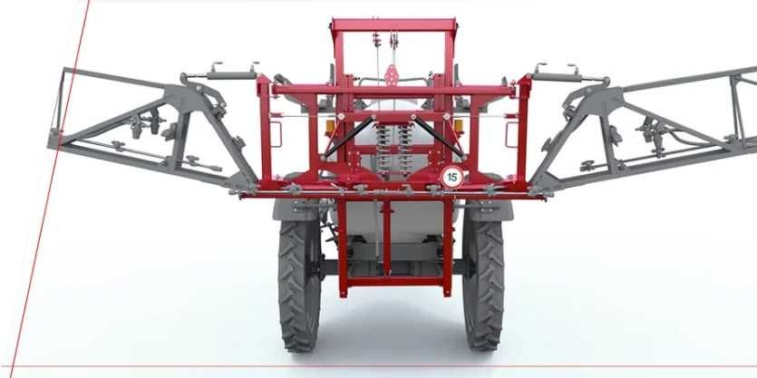 Mașini de erbicidat TETIS 24 Productivitate: 14,4 – 36 ha/h NOU