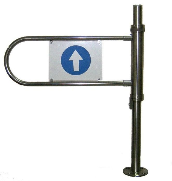 Механические ворота (флажки) в магазин