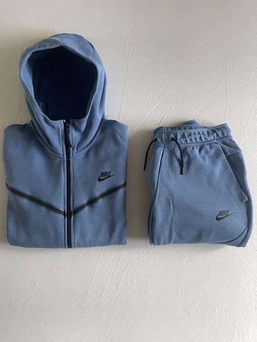 Nike Tech Fleece Blue - Цял екип