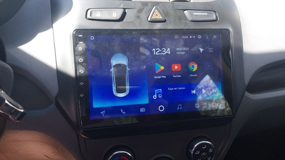 Cobalt avtomat Style 2023 , Abs ,Monitor, 4-pakaleniya 90 talik Gaz ba