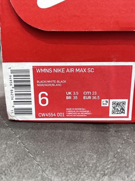 Кроссовки NIKE AIR MAX SC 36 размер