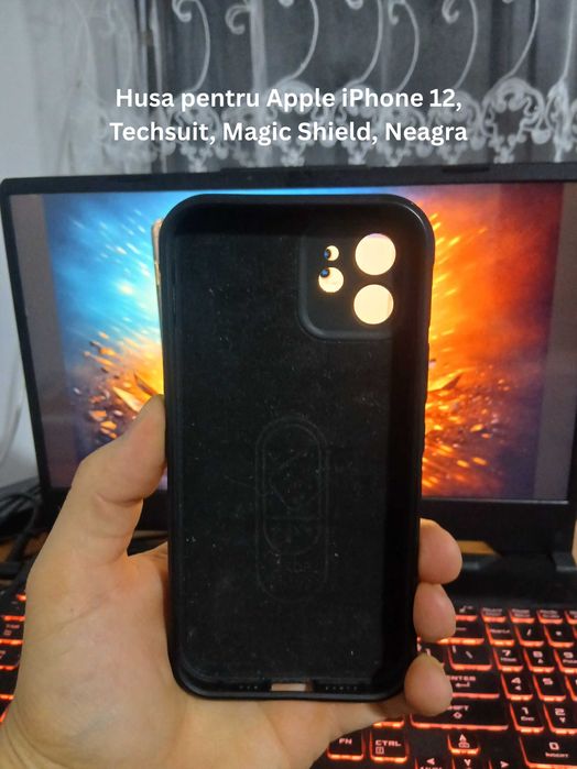 Kit Protecție iPhone 12 – 2 Folii + 2 Huse