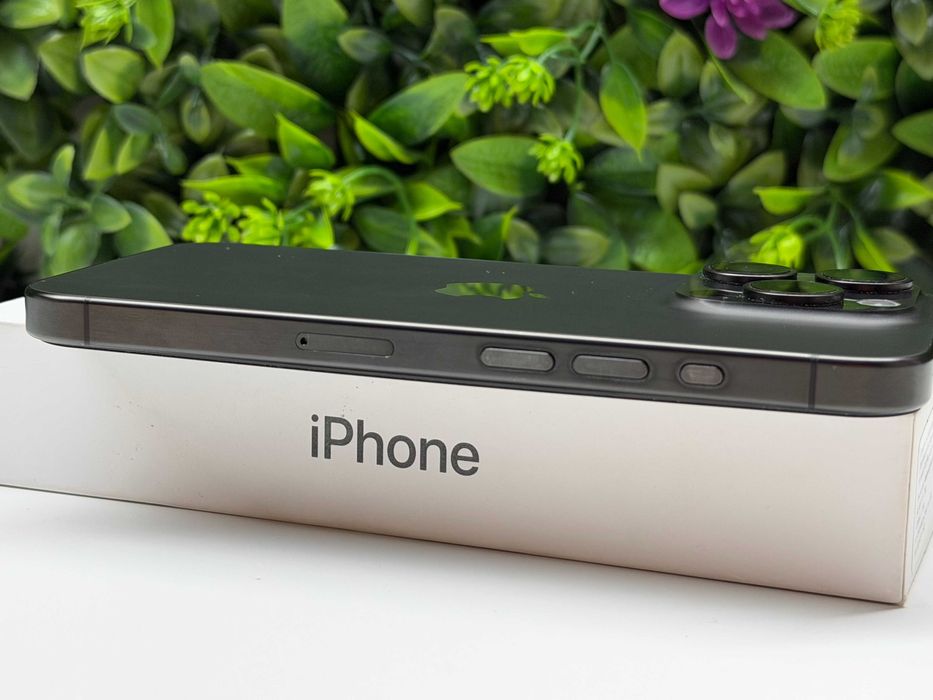 iPhone 15 Pro 128GB 100% батерия Black Гаранция (1414)