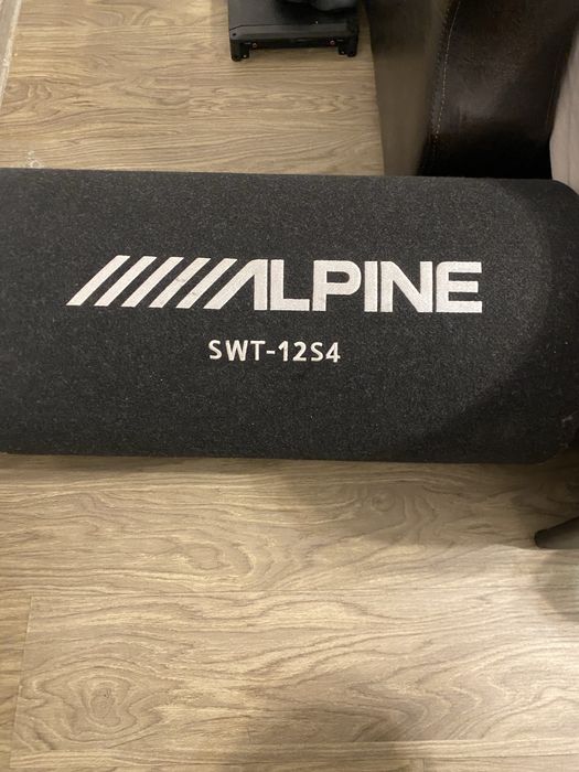 Vand subwofer alpine swt-1254 1000w + statie