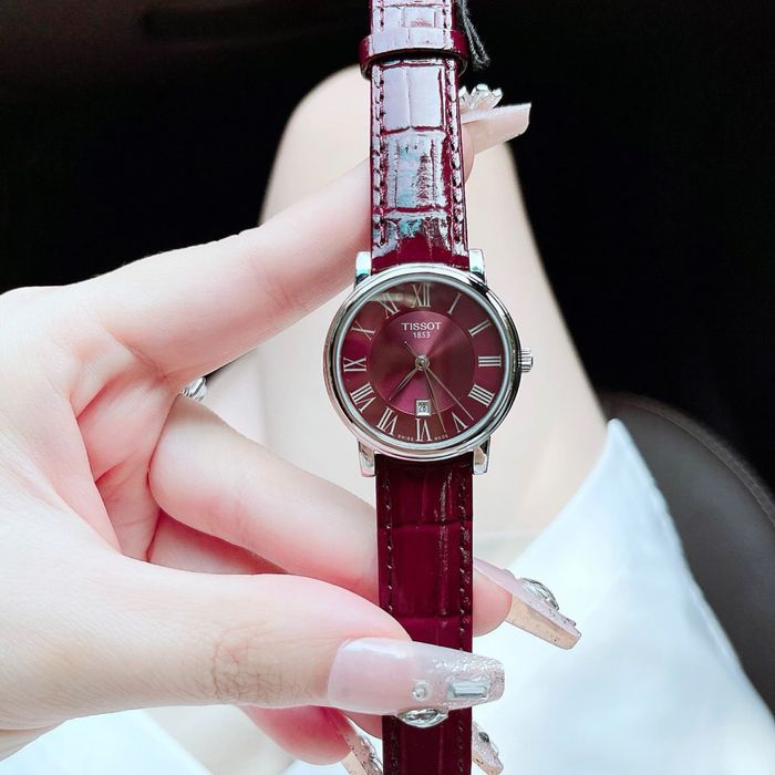 Оригинальные новые Tissot Carson Premium Lady женские часы Швейцария.