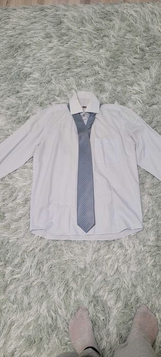 Мъжка риза Adelly - размер M (39/40) + вратовръзка