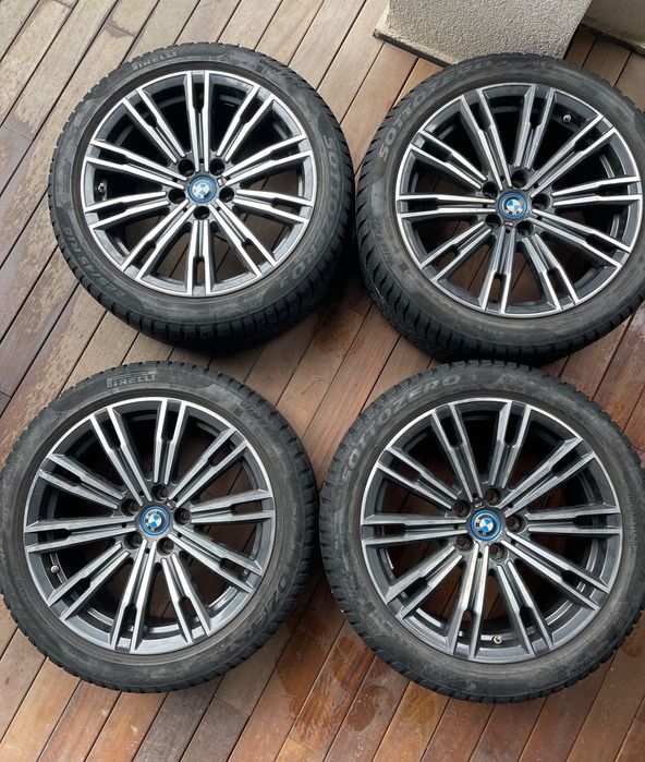 Jante originale BMW M790 bicolor G21 G22 G23 G42 + anvelope iarnă