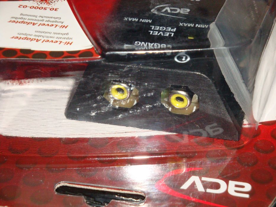 convertor semnal audio high low pentru amplificator auto mufe RCA