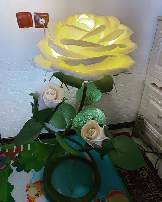 Цветы из изолона