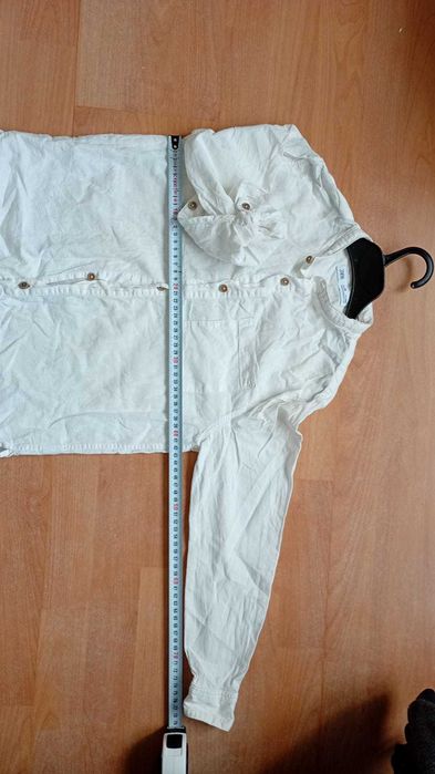 camasa alba ( guler  tunica), 10-11 ani, Zara
