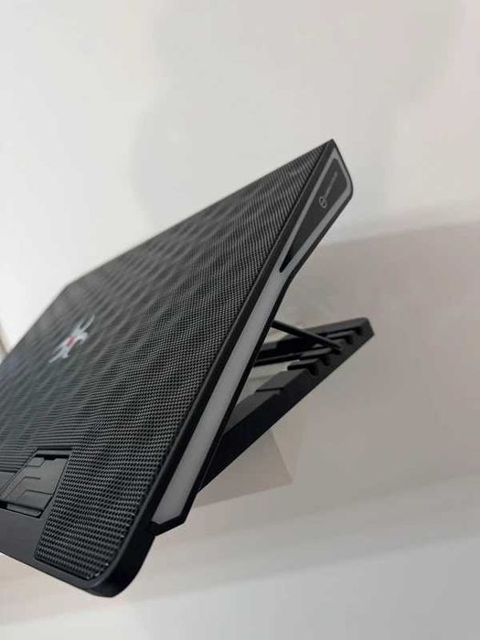 Cooler laptop gaming MYRIA X10, RGB, 17", negru