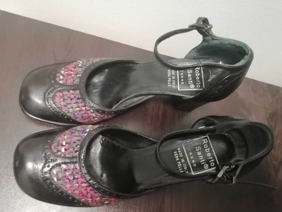 Италиански обувки естествена кожа Roberto Santi