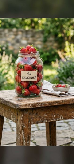 Продам клубнику 1л  1500