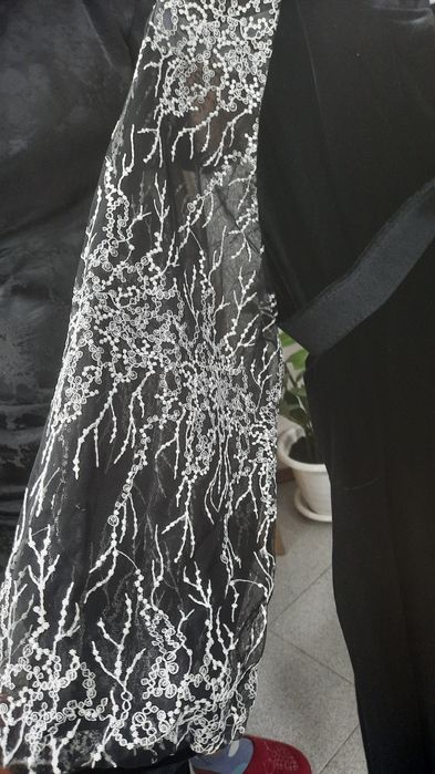 Платье бархатное чёрное 15000₸ турецкое