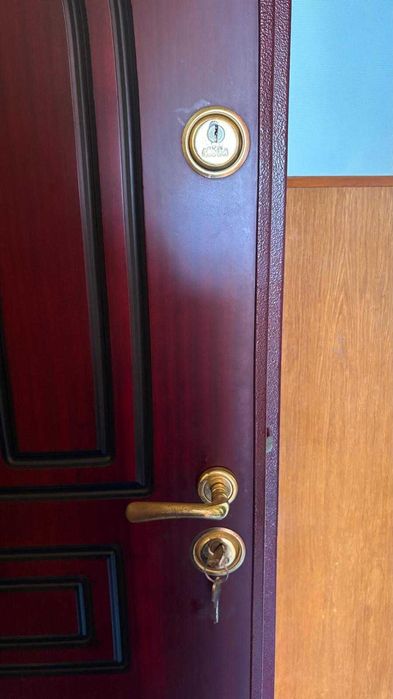 vând urgent ușă metalică de intrare în apartament