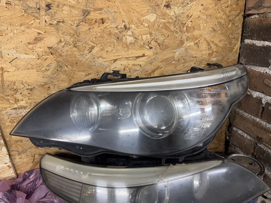 Ляв фар БМВ е60 е61 фейслифт dynamic xenon