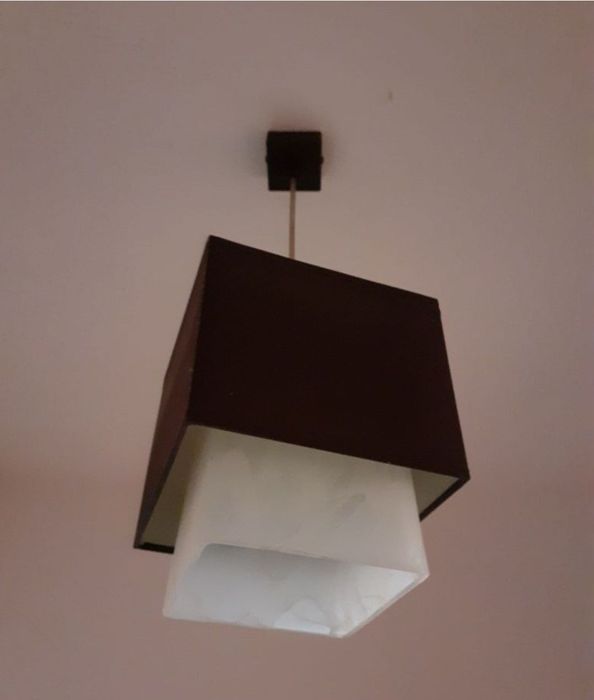 Corp iluminat 1 bec, lustra, suspensie, plafoniera reglabila ca nou