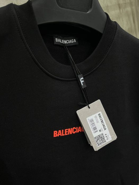 Bluza Balenciaga Polizei si pe negru