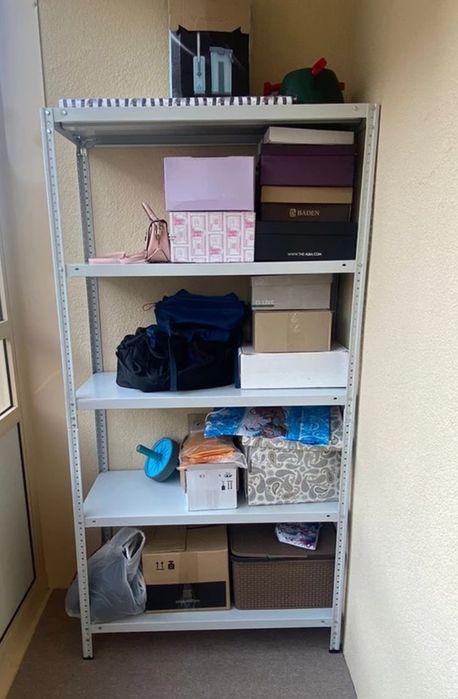 Стеллажи металлические