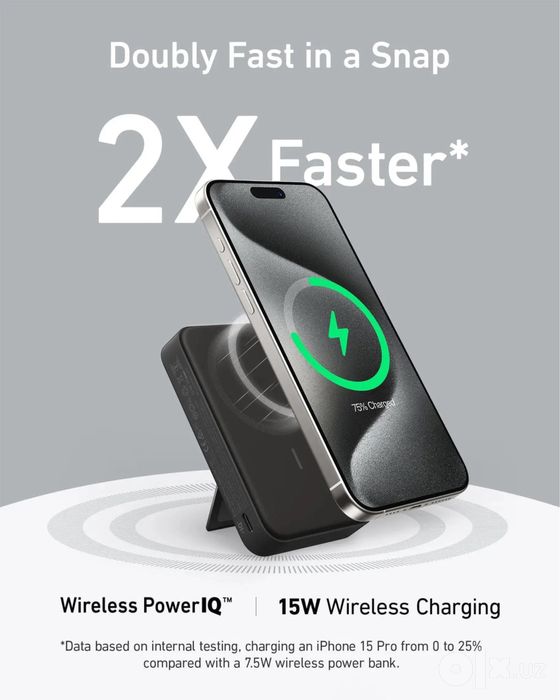 Anker Power Bank MagGo 10000mAh   15W Portable Charger A1654