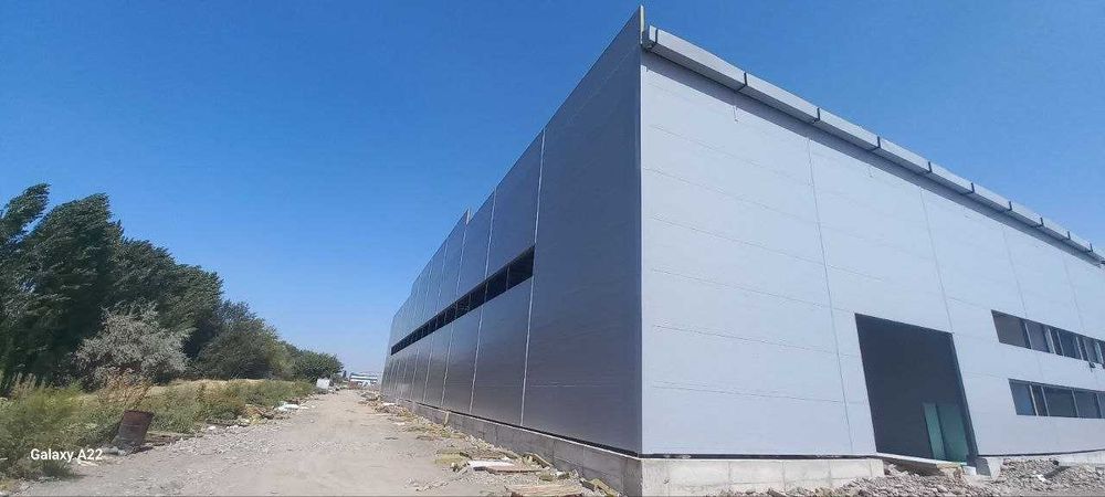Из Сэндвич-панели (Sendvich panel) Склад, Амбар, Цех, Магазин, Навесы