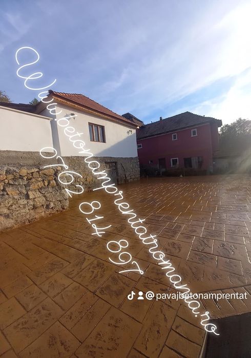 Beton Amprentat Drobeta-Turnu Severin