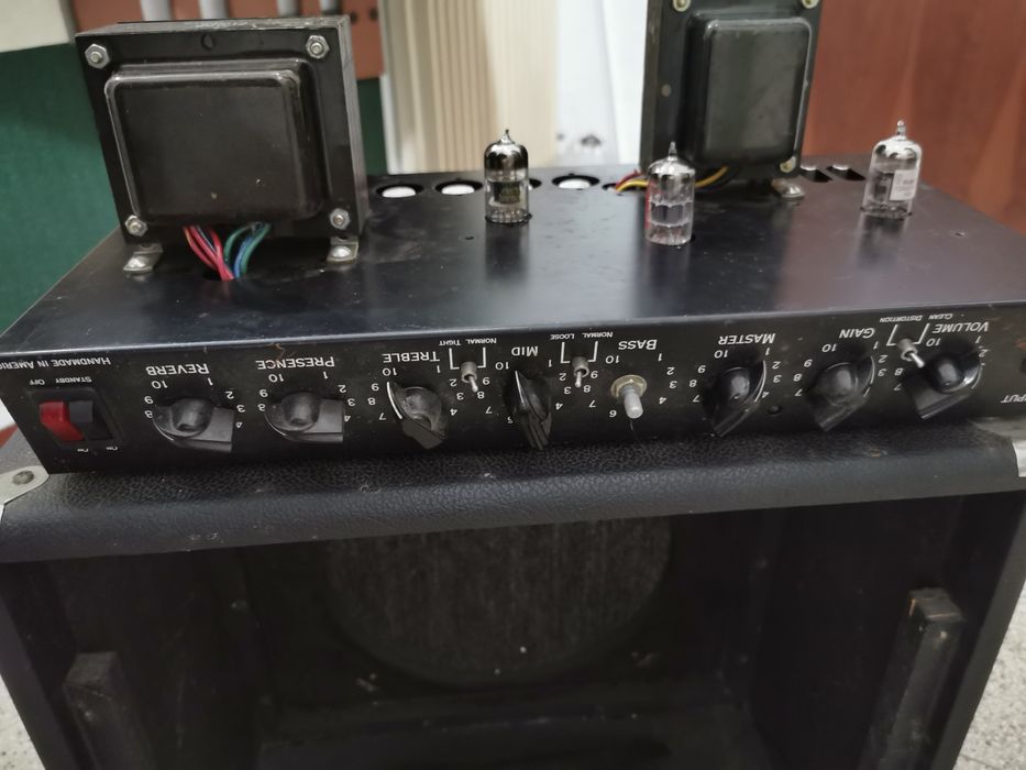 Amplificator 100 w pe lămpi made USA ani 80