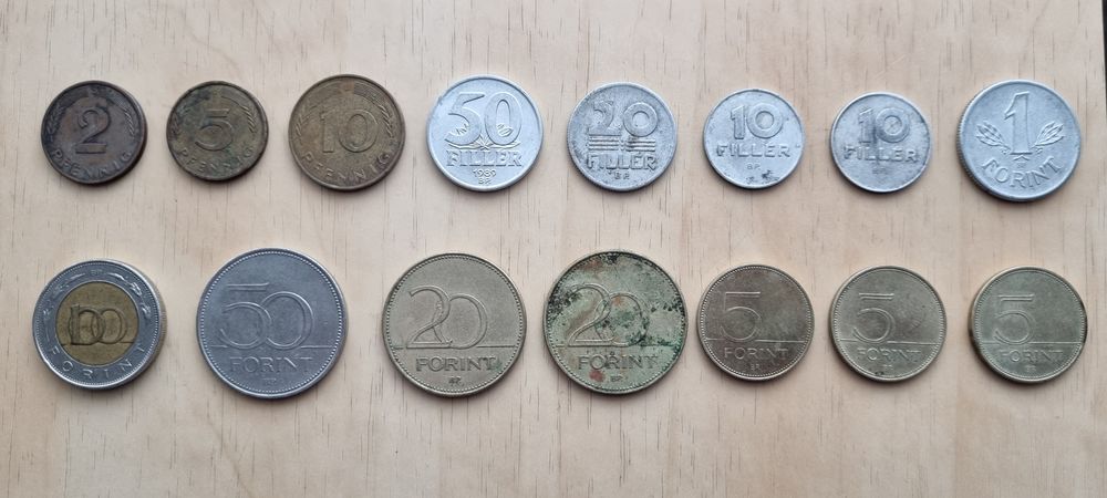 Monede vechi din diferite tari