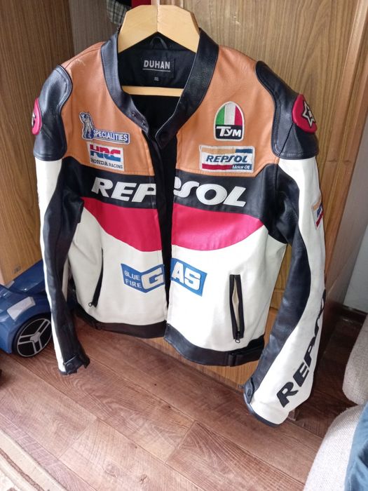 Мотокуртка из кож. зама