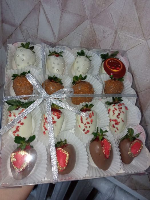 Клубника в шоколаде!