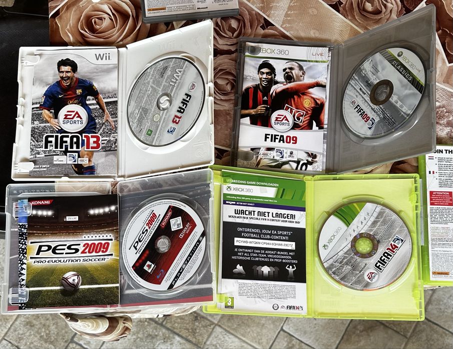 Fifa и PES игри лот PS3, XBOX360