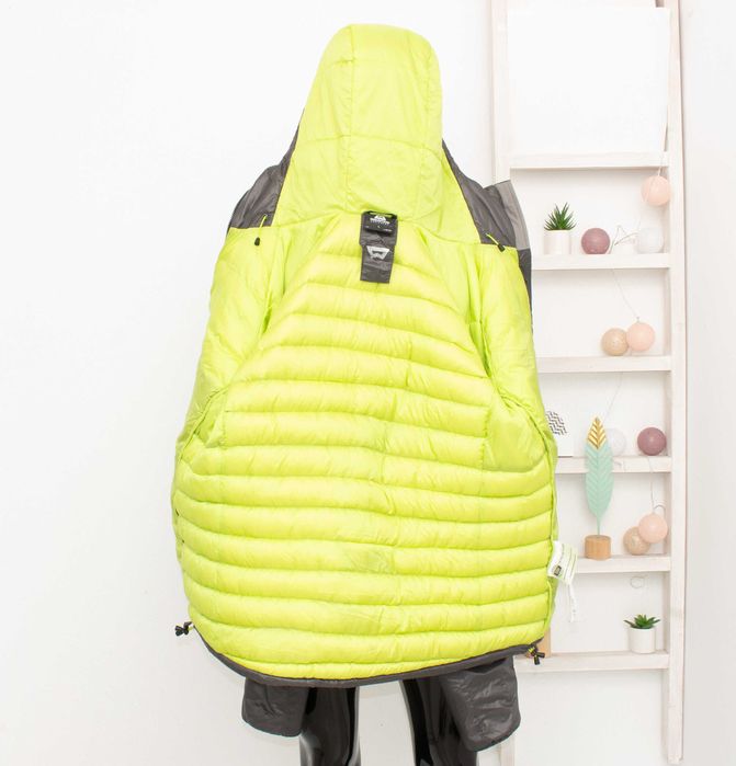 Mountain Equipment Mazeno Оригинално мъжко пухено яке с качулка пух L