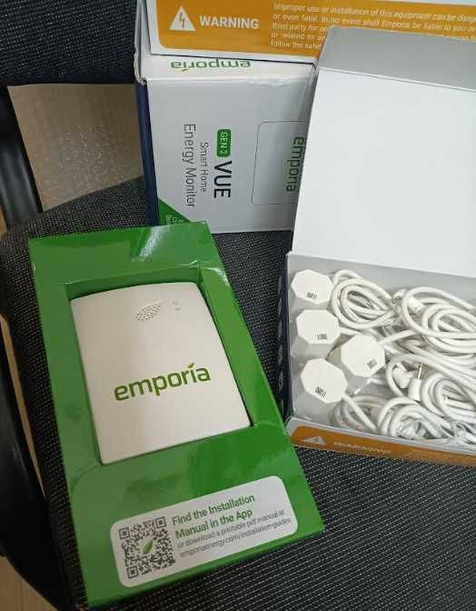 EMPORIA Gen 2 Vue смарт електромер, трифазен, интелигентен