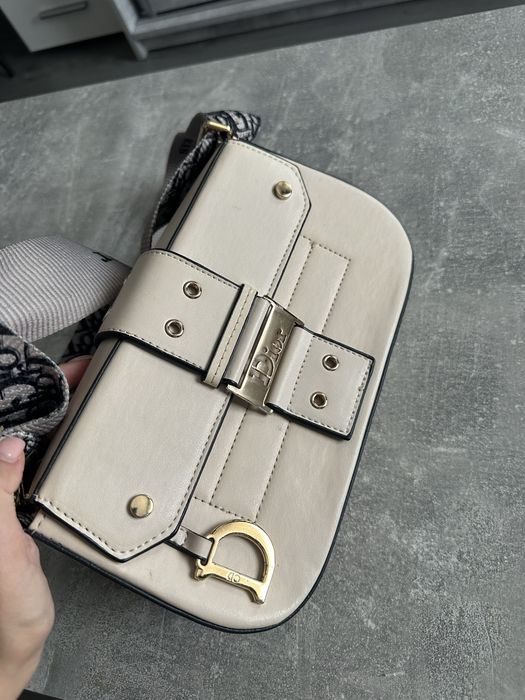 Geanta crem Dior