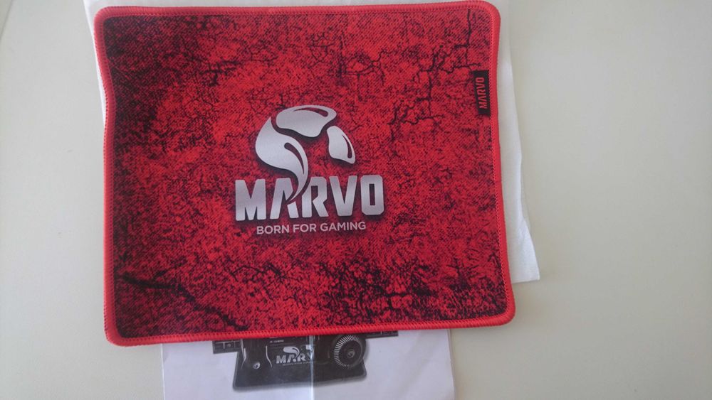 Слушалки, мишка и подложка Marvo