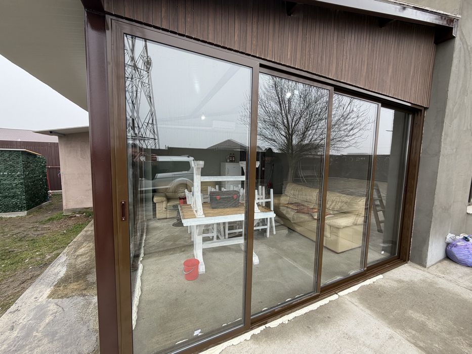 Sticla securizata/termopan pentru terase/foisoare